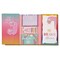 Better Office Products Sticky Note Cute Variety Set in a Padded Compact Trifold Book, Llama Assorted Designs & Sizes 66501 - alternate 1
